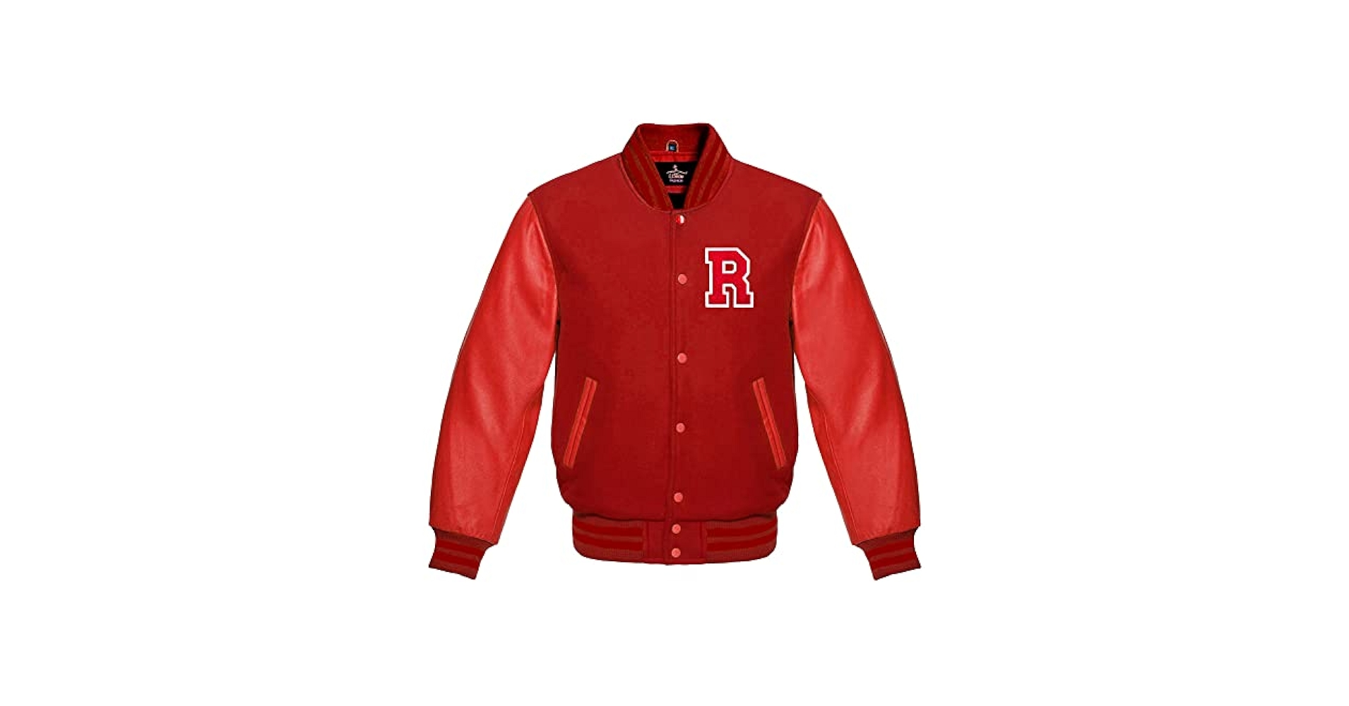 *p(R)ojectR® Logo Varsity Jacket SMOKE RISE Women's Logo Patch Varsity Jacket AJ24993 - Shiekh